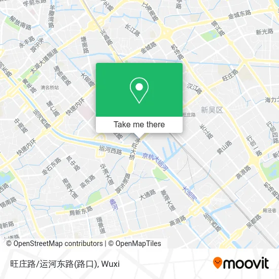 旺庄路/运河东路(路口) map