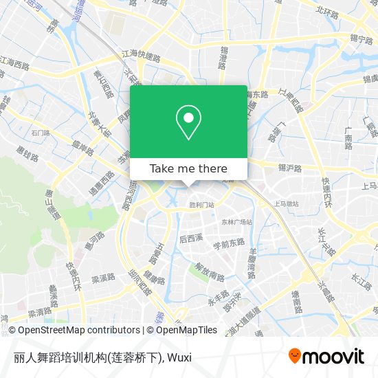 丽人舞蹈培训机构(莲蓉桥下) map
