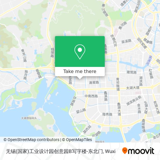 无锡(国家)工业设计园创意园B写字楼-东北门 map