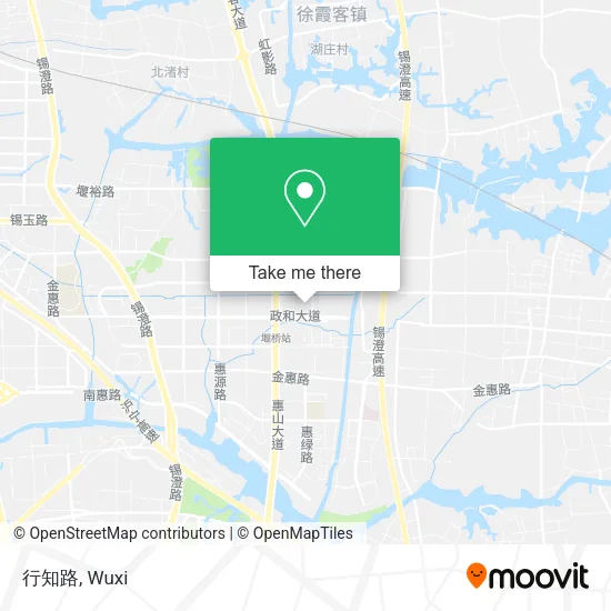 行知路 map