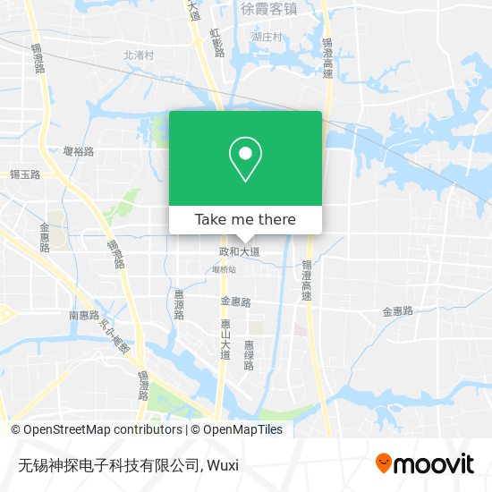 无锡神探电子科技有限公司 map