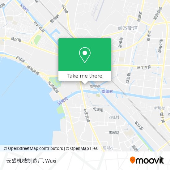 云盛机械制造厂 map