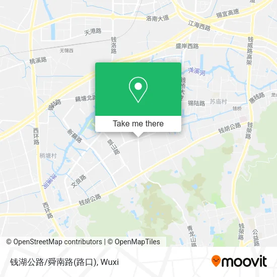 钱湖公路/舜南路(路口) map