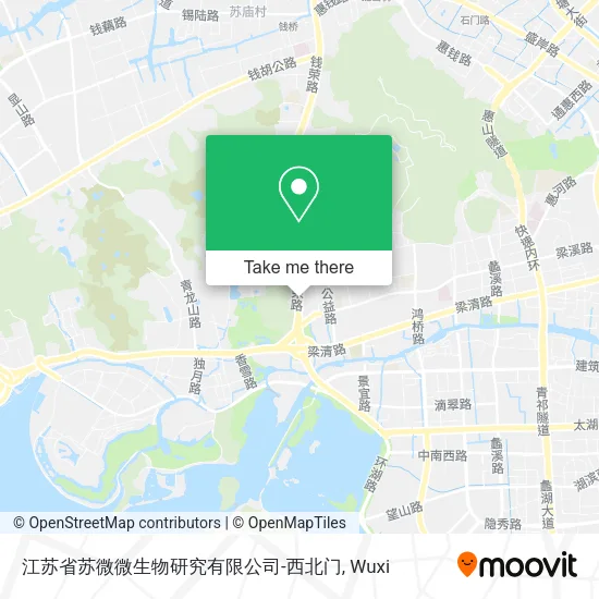 江苏省苏微微生物研究有限公司-西北门 map