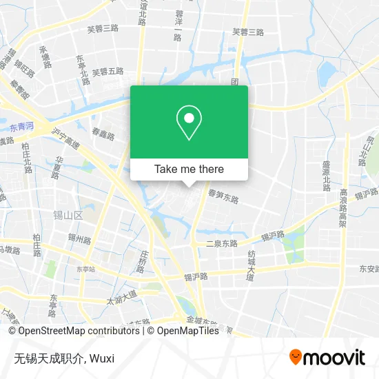 无锡天成职介 map