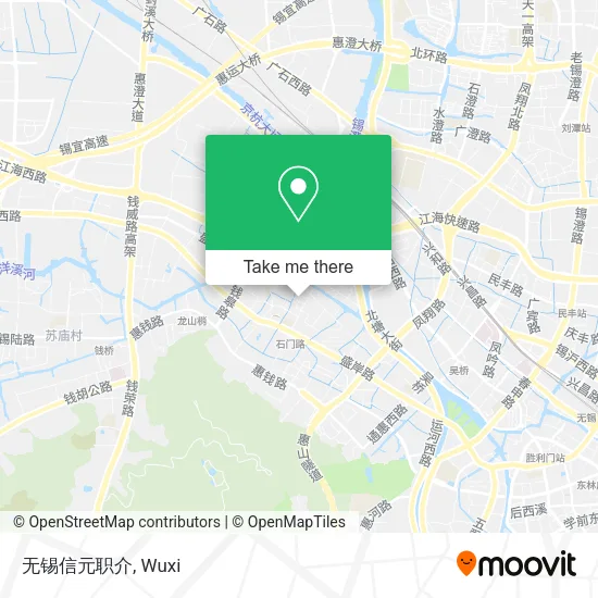 无锡信元职介 map