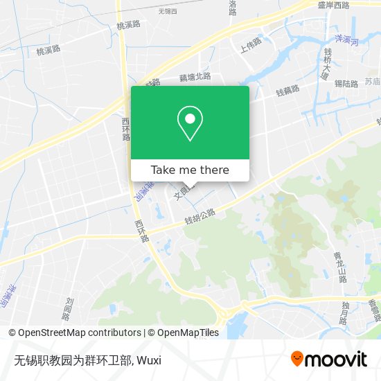 无锡职教园为群环卫部 map