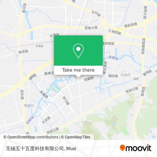 无锡五十五度科技有限公司 map