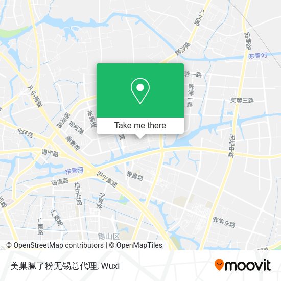 美巢腻了粉无锡总代理 map