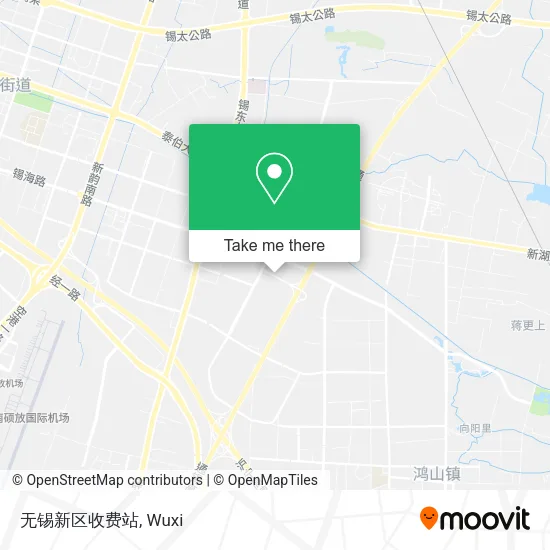 无锡新区收费站 map