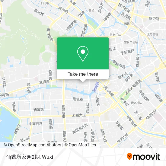 仙蠡墩家园2期 map