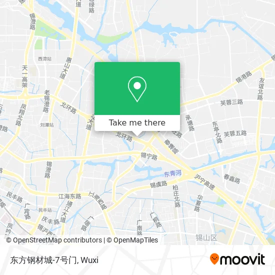 东方钢材城-7号门 map