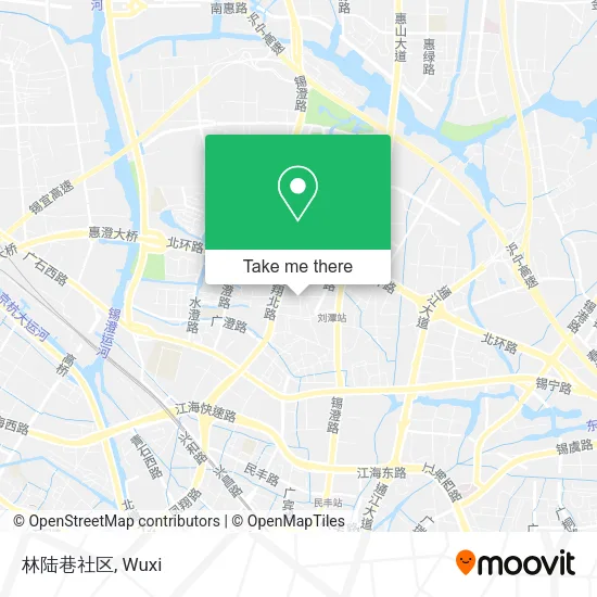 林陆巷社区 map