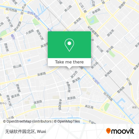 无锡软件园北区 map