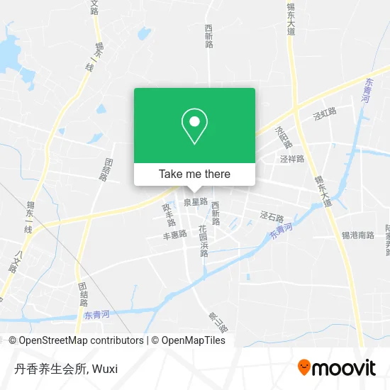 丹香养生会所 map