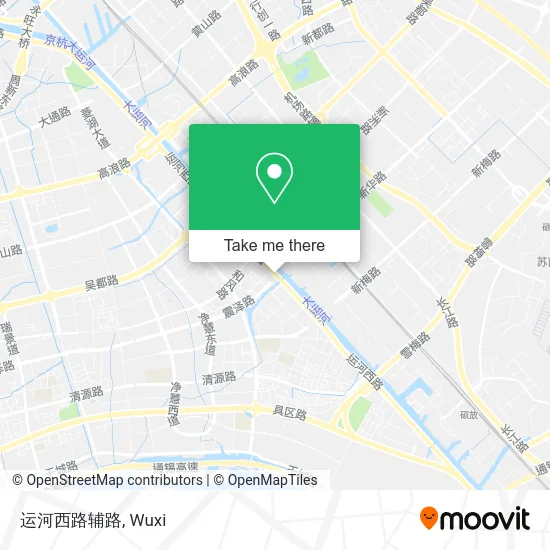 运河西路辅路 map