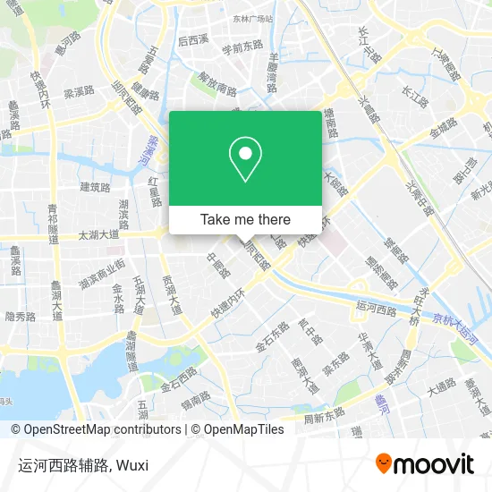 运河西路辅路 map