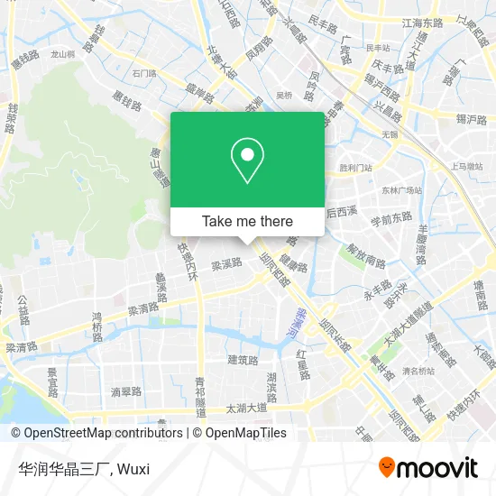 华润华晶三厂 map