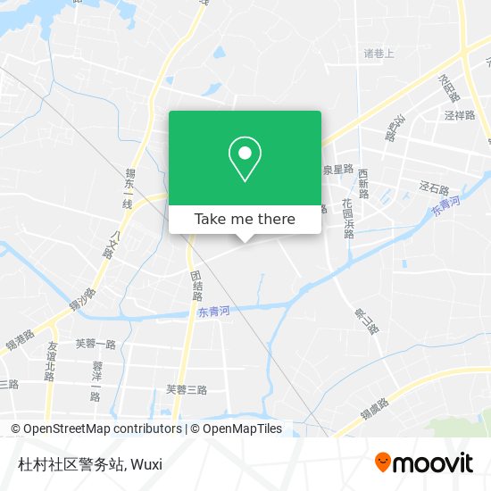 杜村社区警务站 map