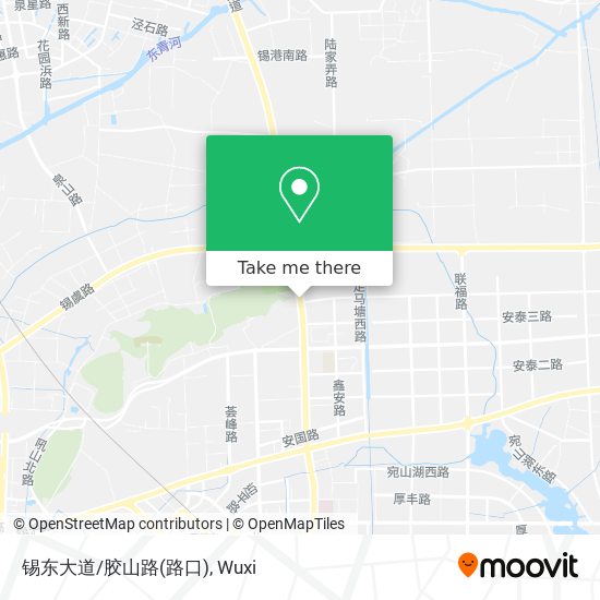 锡东大道/胶山路(路口) map