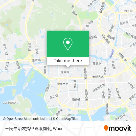 王氏专治灰指甲鸡眼肉刺 map