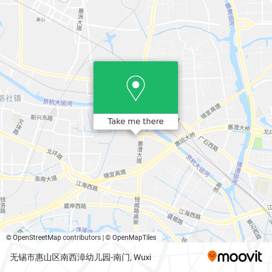 无锡市惠山区南西漳幼儿园-南门 map