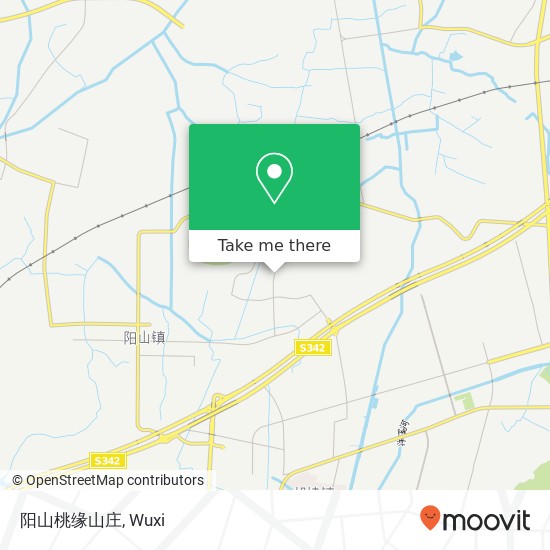 阳山桃缘山庄 map