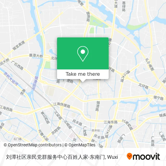 刘潭社区亲民党群服务中心百姓人家-东南门 map
