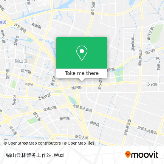锡山云林警务工作站 map