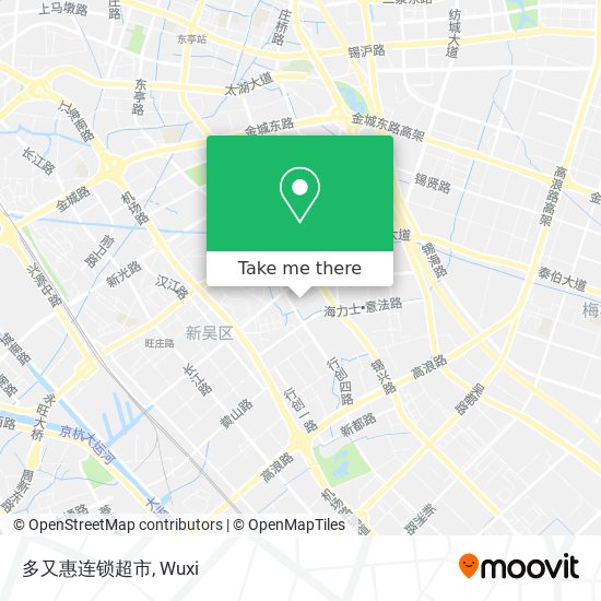 多又惠连锁超市 map