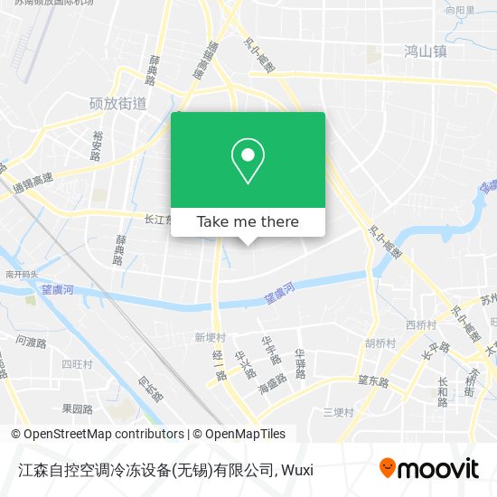 江森自控空调冷冻设备(无锡)有限公司 map