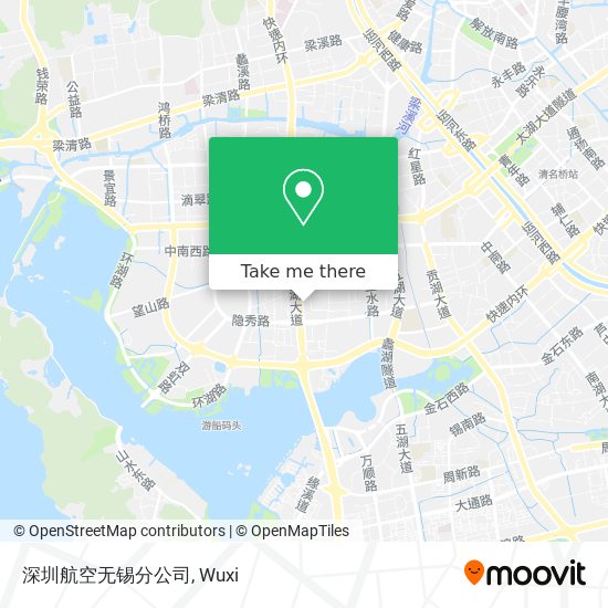 深圳航空无锡分公司 map