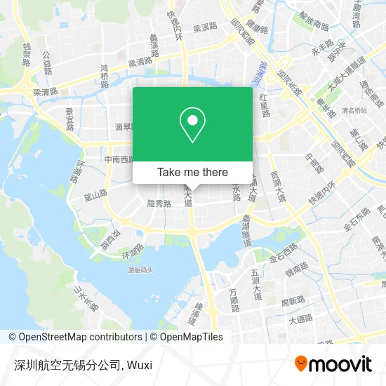 深圳航空无锡分公司 map