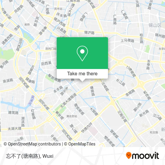 忘不了(塘南路) map