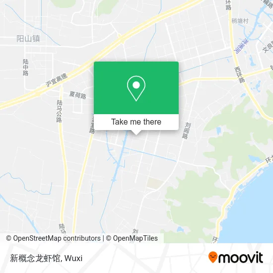 新概念龙虾馆 map