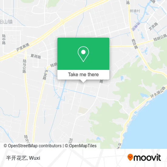 半开花艺 map