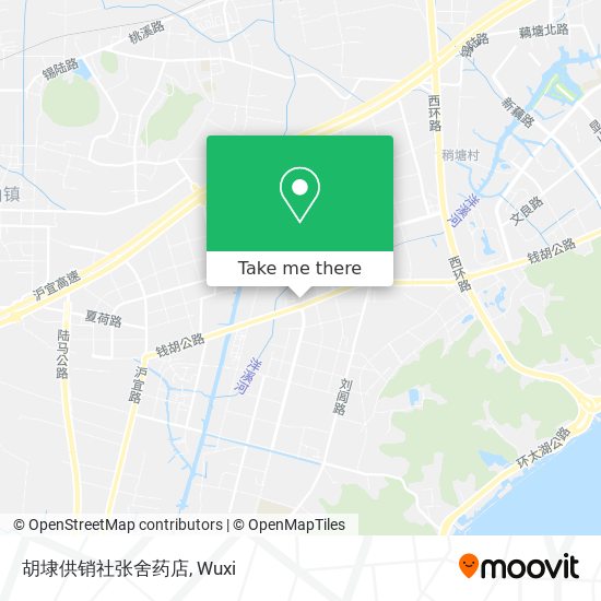 胡埭供销社张舍药店 map