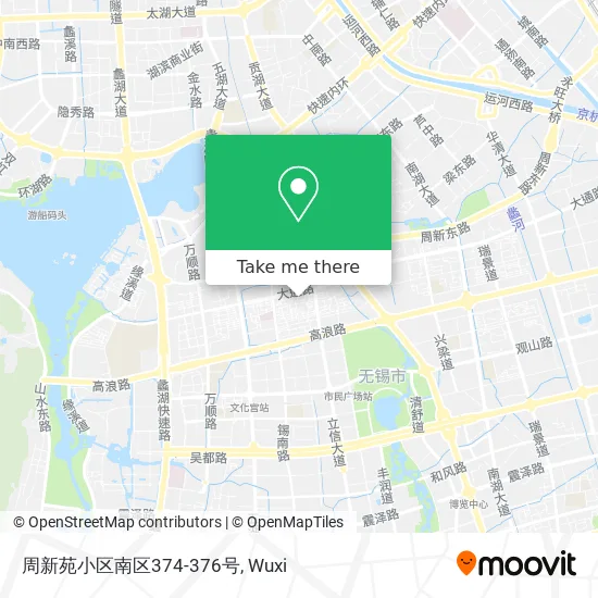 周新苑小区南区374-376号 map