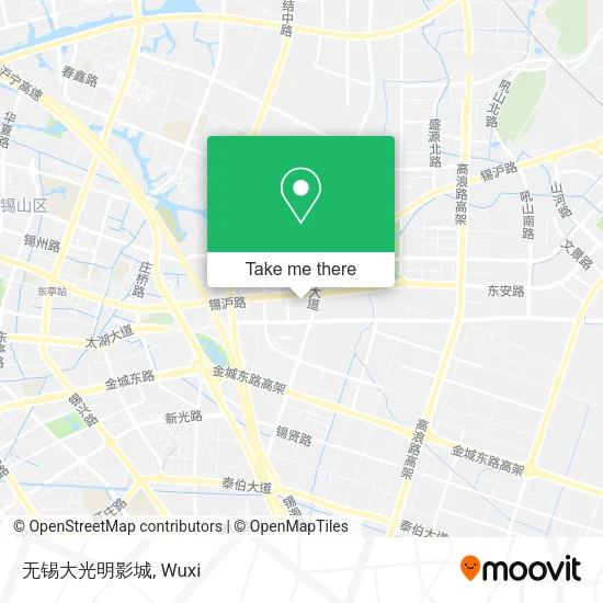 无锡大光明影城 map