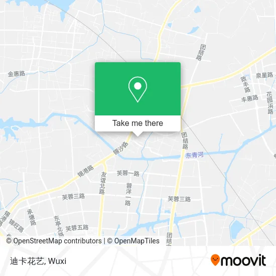 迪卡花艺 map