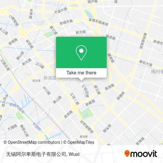 无锡阿尔卑斯电子有限公司 map