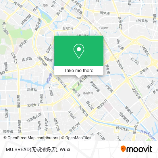 MU.BREAD(无锡清扬店) map
