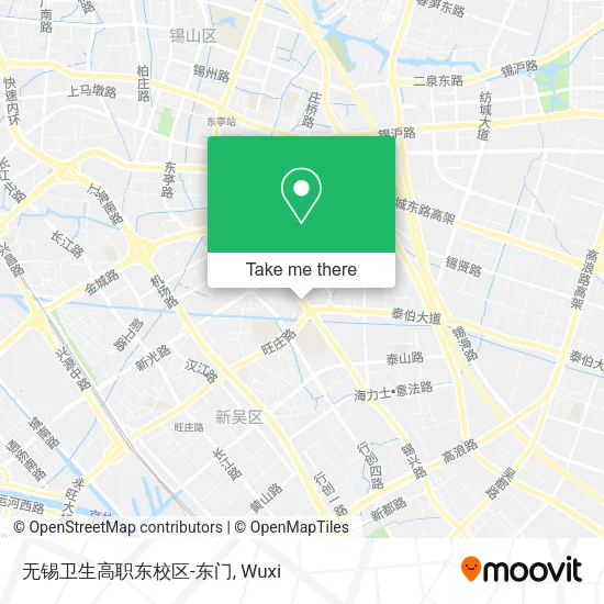 无锡卫生高职东校区-东门 map
