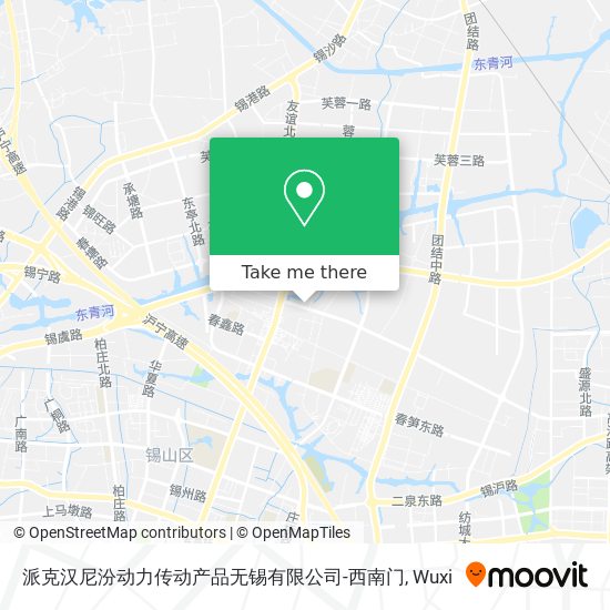 派克汉尼汾动力传动产品无锡有限公司-西南门 map