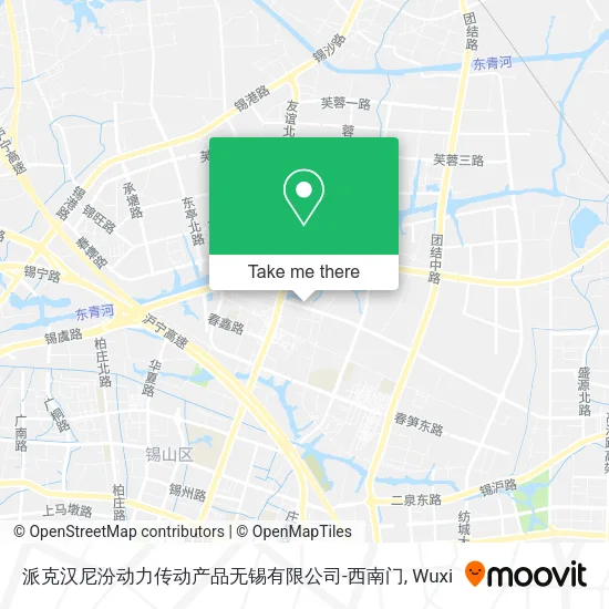 派克汉尼汾动力传动产品无锡有限公司-西南门 map