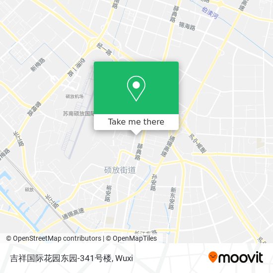 吉祥国际花园东园-341号楼 map