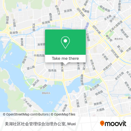 美湖社区社会管理综合治理办公室 map