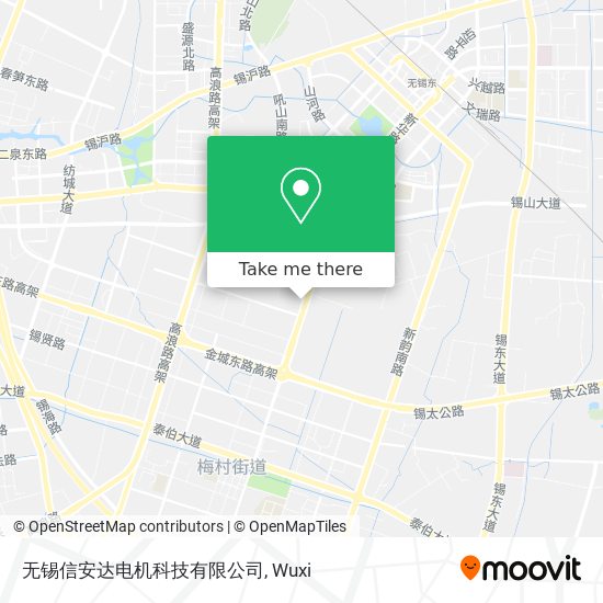 无锡信安达电机科技有限公司 map
