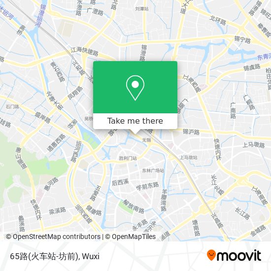 65路(火车站-坊前) map
