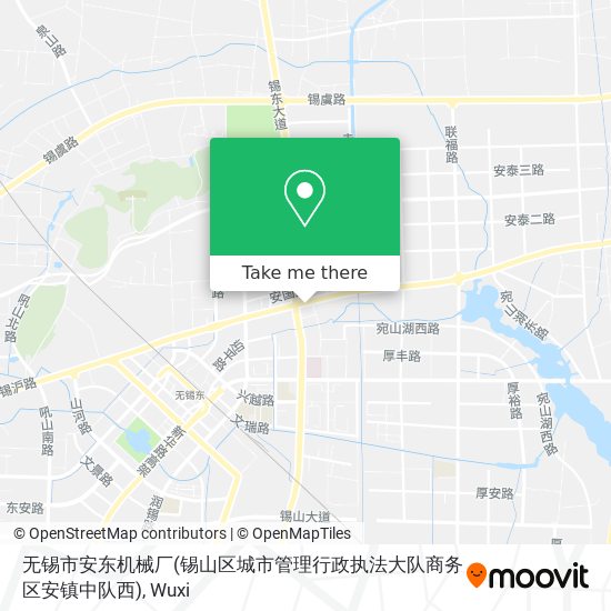 无锡市安东机械厂(锡山区城市管理行政执法大队商务区安镇中队西) map